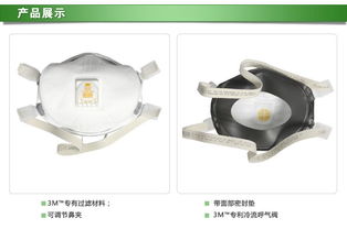 美国3M 8233高效能颗粒物防护口罩 专业安防设备解析
